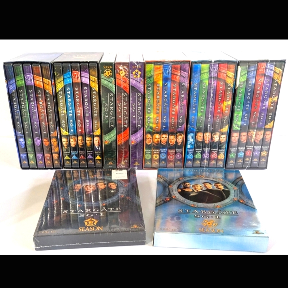 Stargate SG-1 Seasons 1-10 (DVD) Sealed & Unsealed